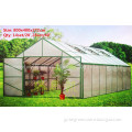 plastic decorative aluminum tunnel polycarbonate greenhouse for sale